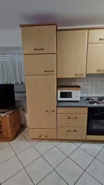 Küchenfolierung in Hooksiel – Ferienwohnung Küchenfolierung in einer Ferienwohnung in Hooksiel