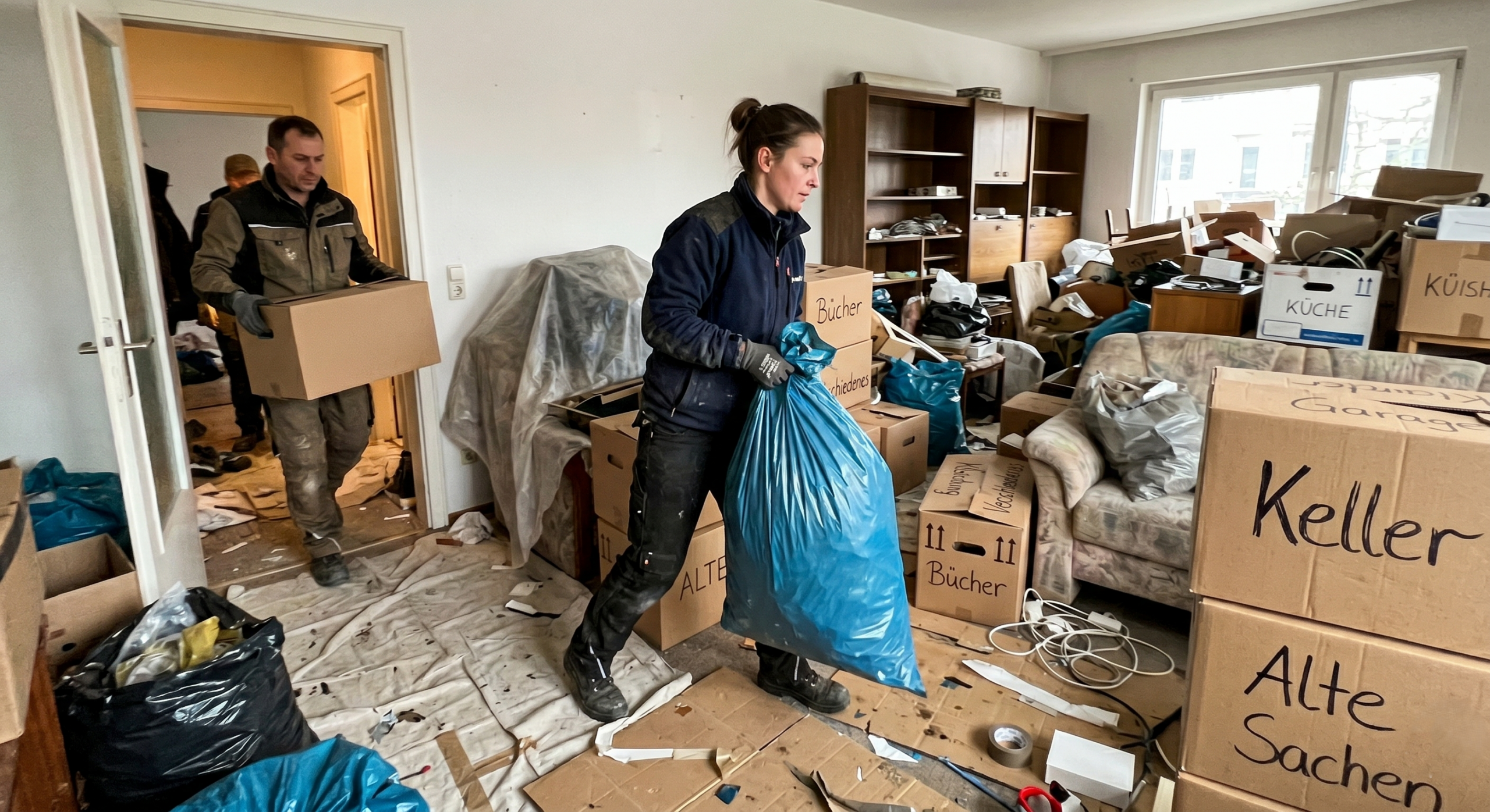 Entrümpelung in Wilhelmshaven durch Verlegt & Verschraubt Handwerkerservice