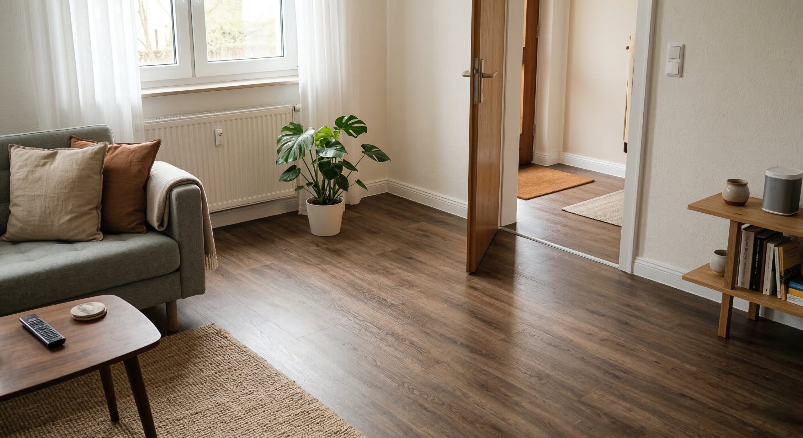 Fertig verlegter Boden in Wilhelmshaven durch Verlegt & Verschraubt Handwerkerservice
